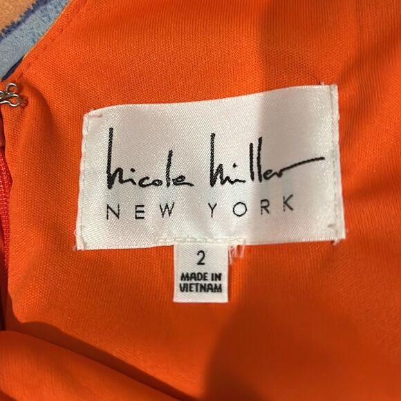 Nicole Miller maxi dress size 2 - Picture 6 of 8